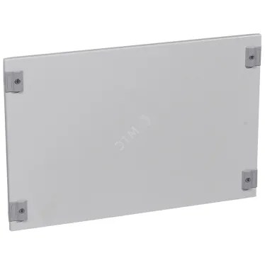 Сплошная металлическая лицевая панель с замком на 1/4 оборота XL3 800/4000 - высота 400 мм - 24 модуля | 020845 | Legrand