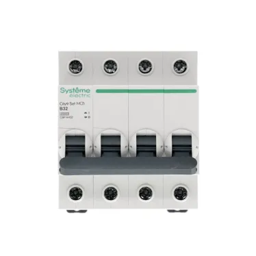 Выключатель автоматический четырехполюсный 32А B 4.5kA 400В City9 Set