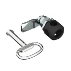 Накладка для навесного замка шкафов ST и CE, с личинкой под ключ сдвойной бородкой 3мм