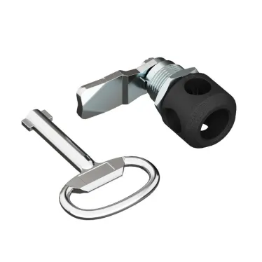 Накладка для навесного замка шкафов ST и CE, с личинкой под ключ сдвойной бородкой 3мм