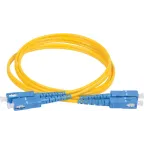 Патч-корд оптический соединительный (шнур коммутационный) для одномодового кабеля (SM) 9/125 (OS2) SC/UPC-SC/UPC двойного исполнения (Duplex) LSZH 2м