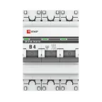 Автоматический выключатель 3P 4А (B) 4,5кА ВА 47-63 EKF PROxima