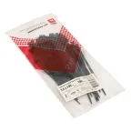 Хомут P6.6 стандартный черный 3.6x140 (100шт) FlexLock PROxima