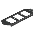 Монтажная рамка MTU в GB3 для телекоммуникационных модулей (сталь)