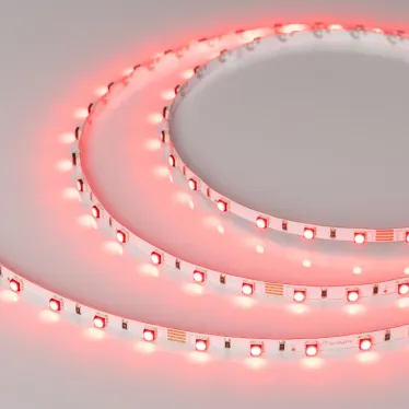 Лента LED MINI-F60-5мм 24V RGB (6 W/m, IP20, 3535, 5м) (ARL, узкая)