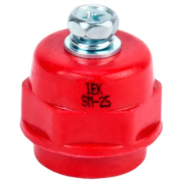 Изолятор SM25 (М6) силовой с болтом