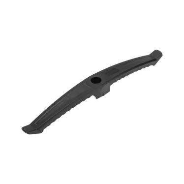 Держатель кабеля для прямого монтажа двухсторонний черный, 240 мм (20 шт/уп)