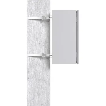 Крепление на столб монтажной полосой (ширина шкафадо 400 мм) Basic