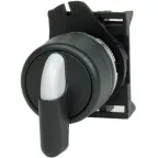 Переключатель на 3 положения с возвратом длинная ручка зеленый