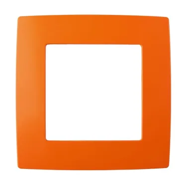 Рамка на 1 пост, Эра12, оранжевый, 12-5001-22