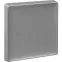 Valena LIFE Лицевая панель для выключателей одноклавишных Алюминий