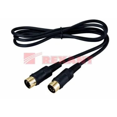 Шнур DIN 5 Pin - DIN 5 Pin, 1.5 м., GOLD