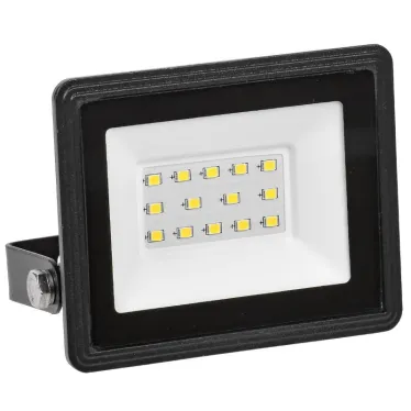 Прожектор СДО 06-20 светодиодный черный IP65 6500K IEK