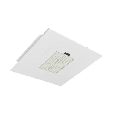 Светильник LED KEDR 2.0 АЗС (СВП) 50Вт 8000Лм 5,0К КСС Д прозрачный рассеиватель IP67 встраиваемый