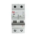 Выключатель автоматический AV-10 2P 63A (D) 10kA AVERES