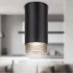 Светильник настенно-потолочный спот OL40 BK/GR MR16 GU10 IP20 черный, серый