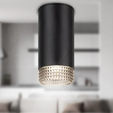 Светильник настенно-потолочный спот OL40 BK/GR MR16 GU10 IP20 черный, серый