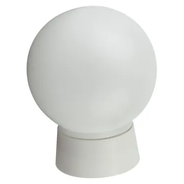 Светильник пластик, пл-н полиэтилен, 60Вт, Е27, IP20, УХЛ1, 150х150 мм НБП 01-60-004