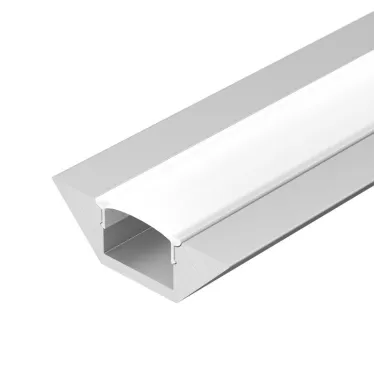 Профиль с экраном ALU-CORNER-2000 ANOD+FROST (ARL, Алюминий)