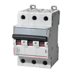 Выключатель автоматический трехполюсный 63А C DX3-E 6кА