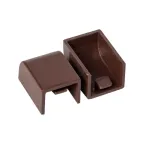 Заглушка (16х16) (4 шт) Plast под темное дерево