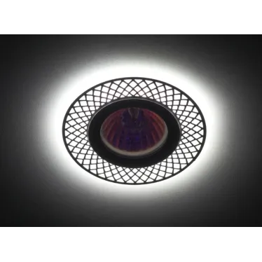 Светильник встраиваемый KL40 SL/GD/1 алюминевый MR16 12V/220V 50W золото/серебро (