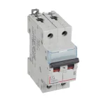 Выключатель автоматический двухполюсный 4А C DX3 10kА/16kА