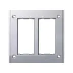 Connect Рамка на 2 S-модуля к монт.коробке SBM250, Сима Про, алюминий