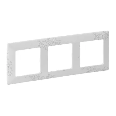 Valena LIFE Рамка 3 поста Эл грей универсальная