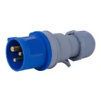 Вилка переносная 2Р+РЕ 32А 220В IP44 ВП-103