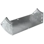 Поворот плавн. 45град тип В10 ESCA 100х400мм HDZ