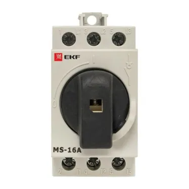 Рубильник модульный MS-16A 3P DIN-рейка PROxima