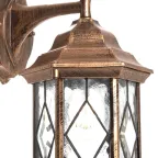 Светильник НБУ-60w вниз Е27 IP44 черный/золото