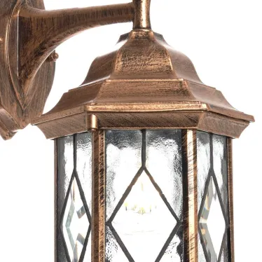 Светильник НБУ-60w вниз Е27 IP44 черный/золото