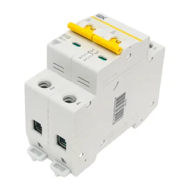 Выключатель автоматический ВА47-60M 2Р 10А 6кА D