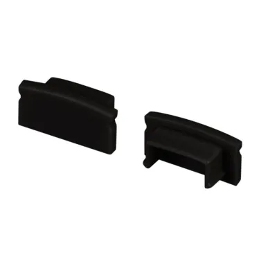 Заглушка LINE-1708 BLACK глухая (пластик)