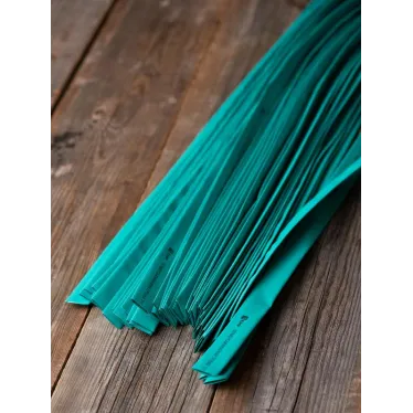 Трубка термоусаживаемая ТУТ нг 10/5 зеленая в отрезках по 1м PROxima