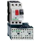 Пускатель магнитный 6А - 24B реверсивный GV2-ME06 1-1.6А GV2MEK2