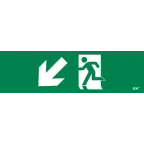 Этикетка самоклеящаяся 310х90мм ''Фигура/стрелка вниз влево'' IEK