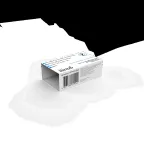 Светильник под светодиодную лампу ДСП 2хG13 AC 220В IP65 665х85х55мм Пластик сквозная проводка для лампы 600мм LITE Gauss