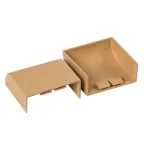 Заглушка (40х16) (4 шт) Plast под светлое дерево