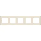 Рамка 5 постов INSPIRIA слоновая кость