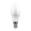 Лампа светодиодная LED 7вт E14 белый матовая свеча