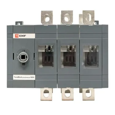 Рубильник 160A 3P реверсивный без рукоятки управления TwinBlock