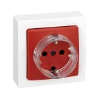 Накладка со шторками на 73432-39, S73L, красный