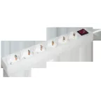 Удлинитель бытовой 6х5м с заземлением с выключателем 16А У06К