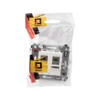 Avanti Розетка RJ-45 в стену, кат.6 двойная экранированная, ''Белое облако''