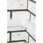 Угол внутренний (40х25) (4 шт) Plast Белый