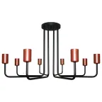 Светильник Сити 181 черн.медь НПБ 01-8х60-107 Е27 ИУ