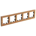 ATLASDESIGN NATURE рамка пятипостовая, ДЕРЕВО БАМБУК